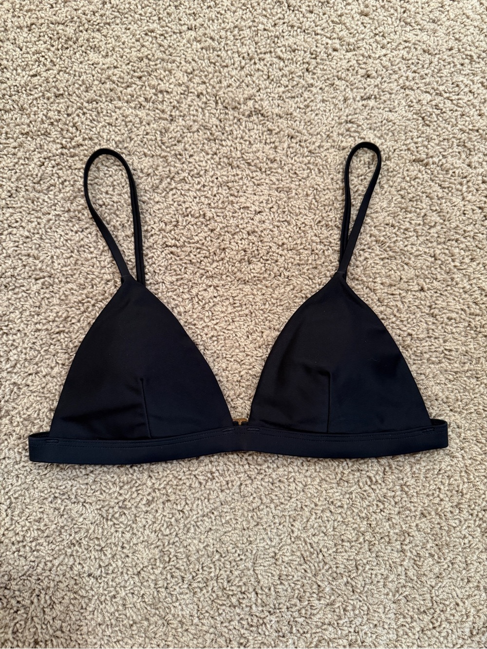 Summersalt Black Triangle Bikini Top